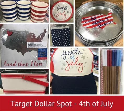 Target Dollar Spot New Items For 4th Of July All Things Target