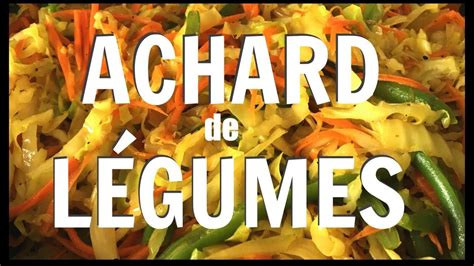 Video Thumbnail RECETTE FACILE ACHARD DE LÉGUMES Voyage à Madagascar