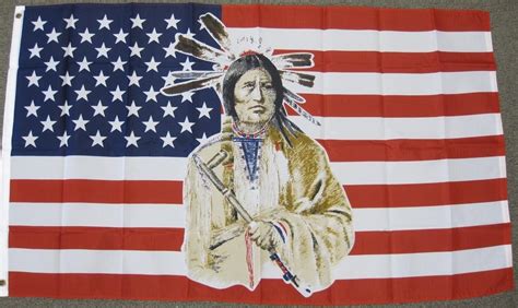 3x5 Usa Native American Flag Indian Us Banner New F403