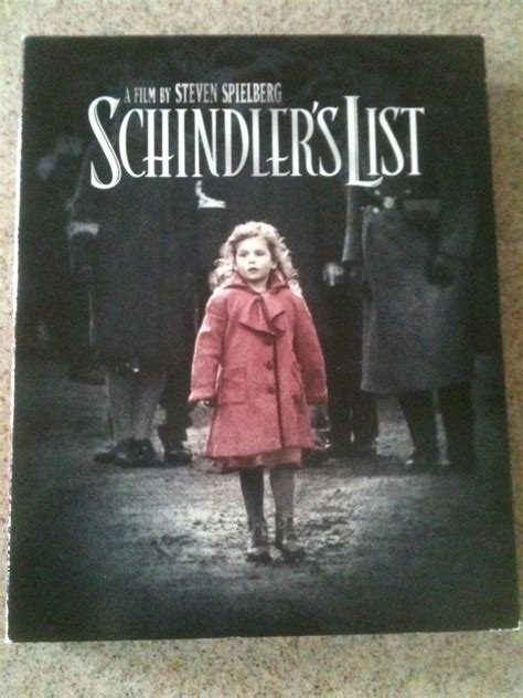 Schindler's List (Blu-ray/DVD, 2013, 3-Disc Set, 20th Anniversary) VG