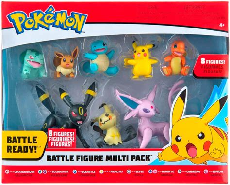 Best Buy Jazwares Pokemon Battle Figure Multipack Styles May Vary PKW0184