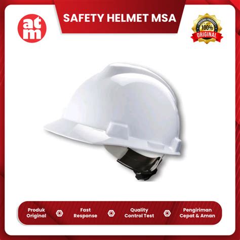 Jual Helm Proyek Sni Msa Lokal Putih V Gard Safety Helmet Plus Fastrack