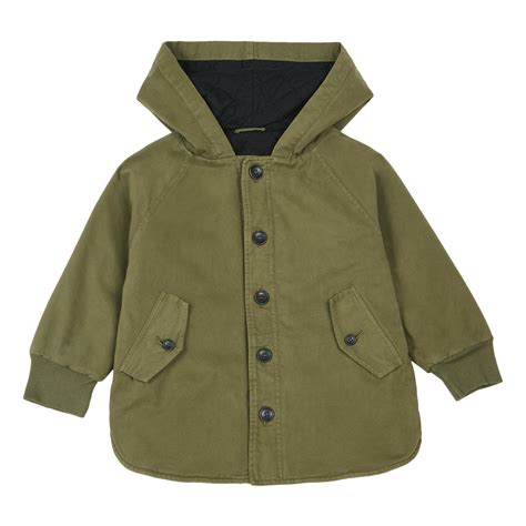 Babe Tess Parka Forrado Verde Kaki Smallable
