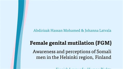 Somalia Genital Mutilation