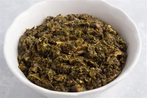 Congolese Cassava Leaf Soup – Pondu · eat well abi