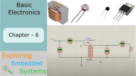 Chapter 006 Transformer Ldr Thermistor Mosfet Youtube