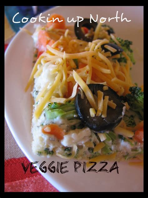 cookin' up north: Veggie Pizza