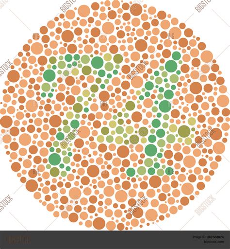 Color Perception Test Vector & Photo (Free Trial) | Bigstock