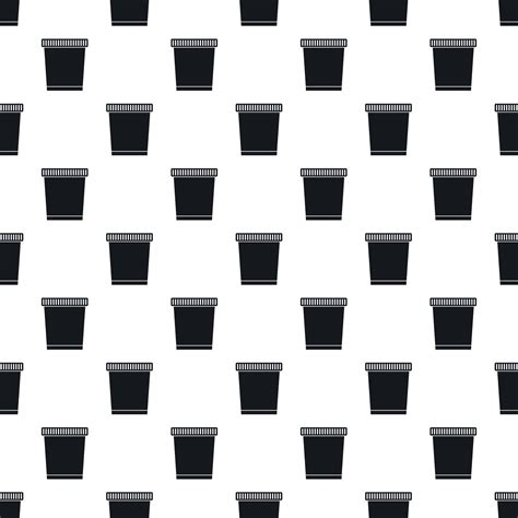 Garbage can pattern, simple style 15029482 Vector Art at Vecteezy