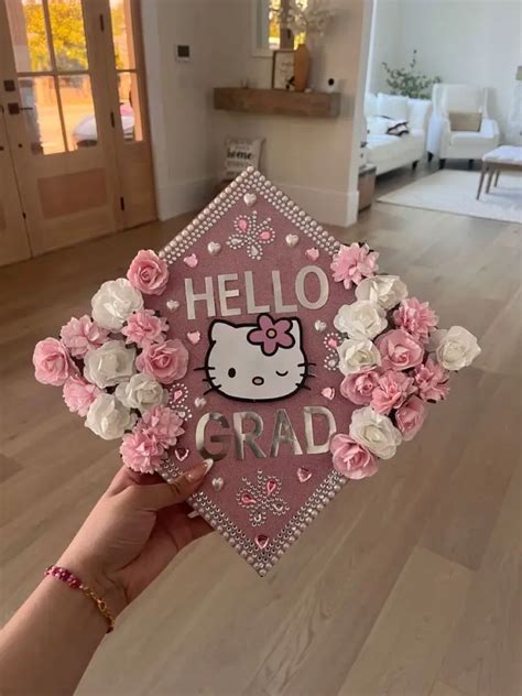 Hello Kitty Graduation Caps Design Gallery Posted By Nora Lemon8