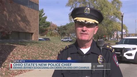 New Ohio State police chief focusing on crime on and off campus