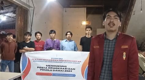 Jelang Pilpres 2024 Ketua IMM Korkom Unismuh Sepakat Kawal Pemilu