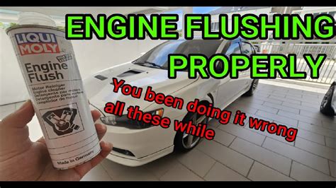 How To Do Engine Flushing Properly YouTube