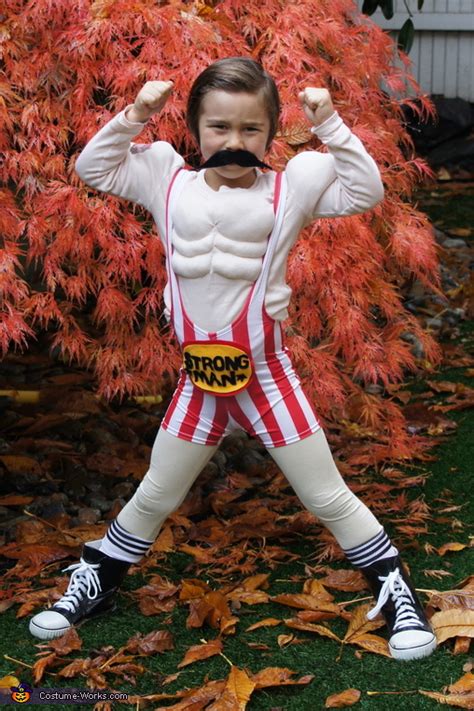 Vintage Strong Man Halloween Costume