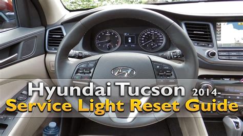 Hyundai Tucson Service Light Reset Youtube