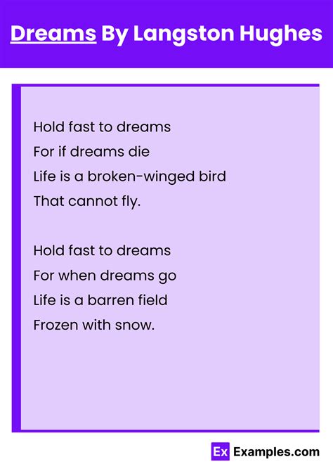 Dreams Poem By Langston Hughes Download Pdf