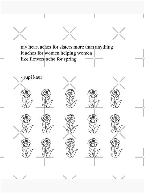 Poem By Rupi Kaur Poster For Sale By Autummnn Redbubble