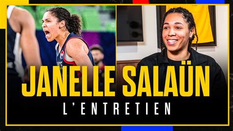 JANELLE SALAÜN L ENTRETIEN l EuroLeague l Équipe de France et les