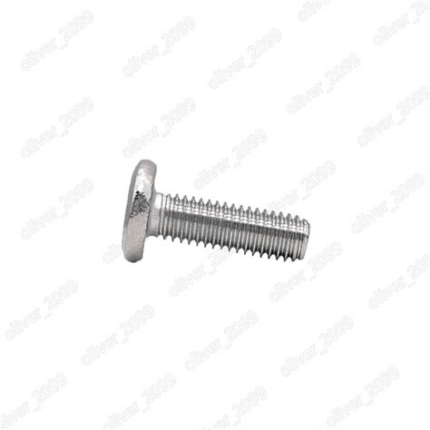 M M Stainless Steel Furniture Connector Bolts Hex Flat Head