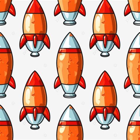 Nuclear Warhead Pattern Cartoon Style, Nuclear, Warhead, Pattern PNG ...