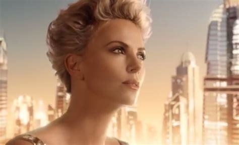 Charlize Theron Glitters In Gold For New Jadore Dior Campaign