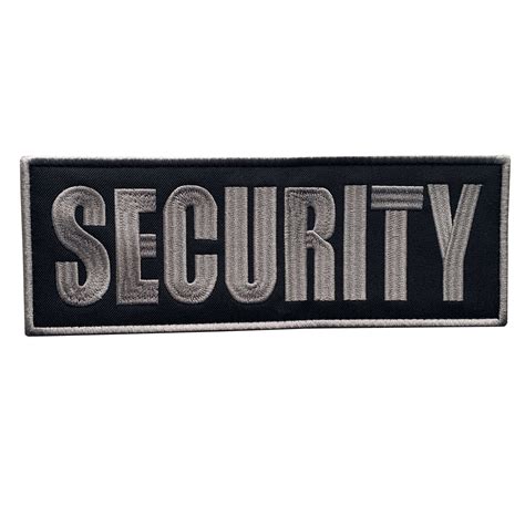 Embroidered Security Patches Uuken