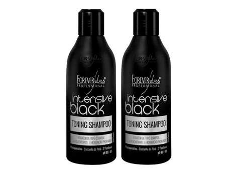 Kit 02 Forever Liss Shampoo Tonalizante Intensive Black 300ml Em Promoção é No Buscapé