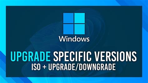 Get ANY Windows Version In Place Upgrade Downgrade ISO Specific