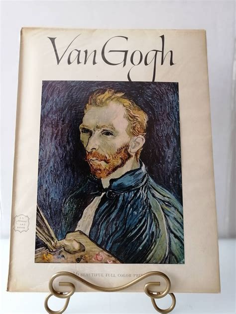 Van Gogh Paintings Art Book 16 Set Colorful Prints 1952 Vintage Mid