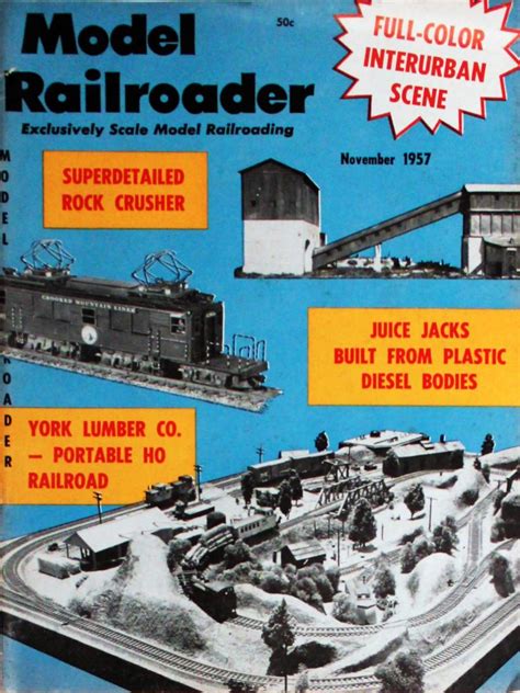 Model Railroader November 1957 At Wolfgang S