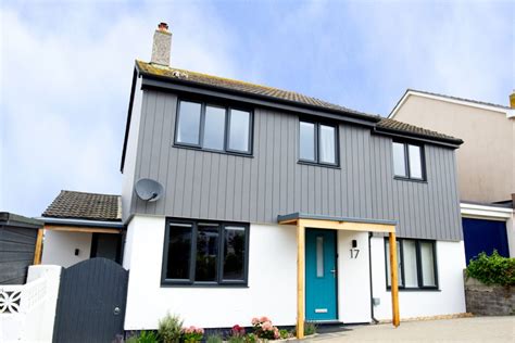 C Pewter Cedral Click Smooth Porthleven Cornwall Elite Cladding