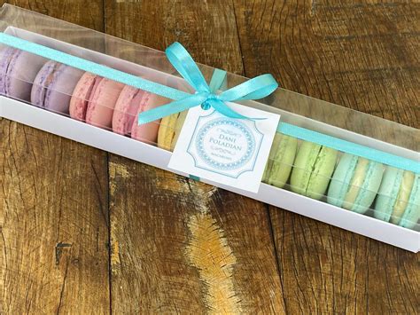 Caixa Retangular Macarons San Felipo Embalagens