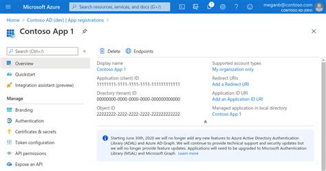 Azure App Registration Renew Client Secret