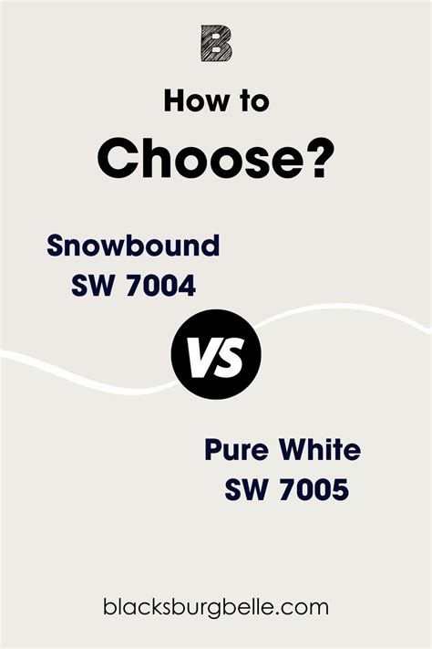 Sherwin Williams Snowbound Vs Pure White Which Is Better