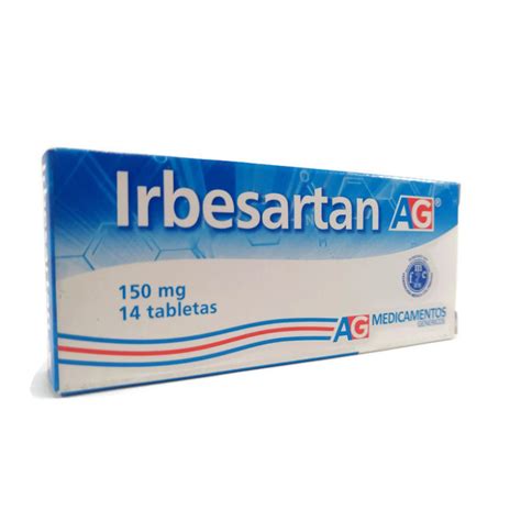 Irbesartan AG 150 Mg X 14 Tabletas