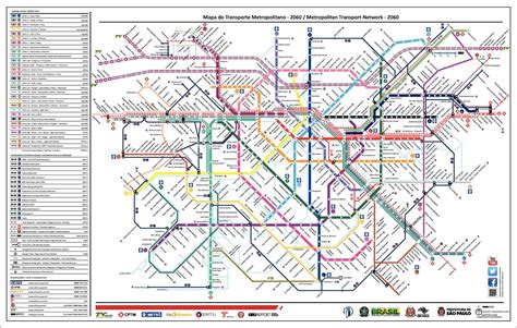 Projeto Sonho Mapa Do Metrô Metro Cptm Linhas Do Metro Sp