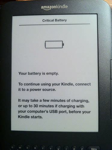 GeekTonic: Battery Life of Kindle Wi-Fi - Awesome