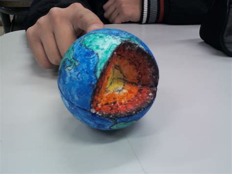 Geografia em Foco Maquetes das camadas internas da Terra 6º Ano Col