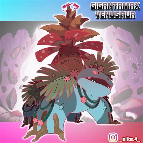 Gigantamax Venusaur Fanart R PokemonSwordAndShield