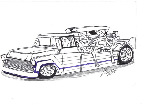 1955 Chevy Truck sneak preview by Mister-Lou on DeviantArt