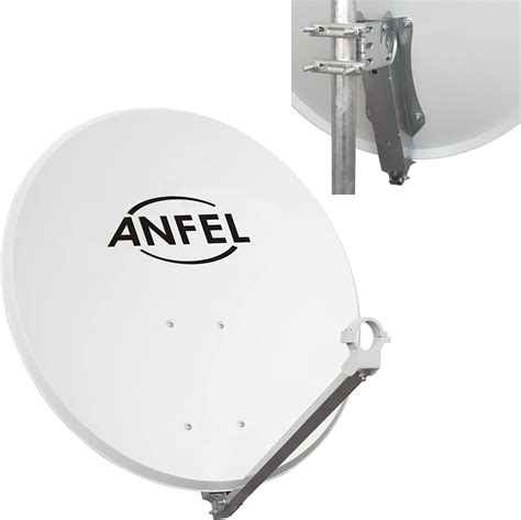 Parabola Cm Acciaio Antenna Satellitare Per Sky Tivusat Lnb Occhio