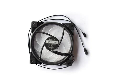 Halo Rgb 12cm 12v 4pin Rgb Pwm Quiet Fan 120mm Computer Case Cooling Fans Cpu Cooler Liquid