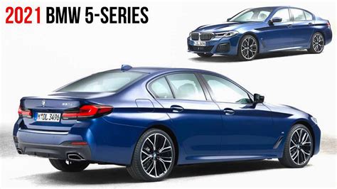 2021 Bmw 5 Series Facelift Revealed Through Leaked Images