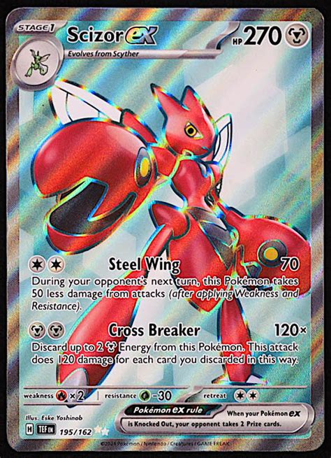 Scizor Ex Pokemon Scarlet And Violet Temporal Forces