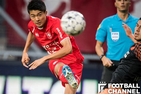 中村敬斗、オランダで日本人2人目の初出場初得点。19歳6日は2位の若さ フットボールチャンネル