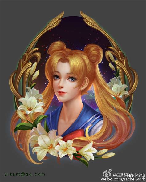 Fanart by 玉梨子的小宇宙 Sailor Moon Fan Art Sailor Moon Stars Sailor Moon