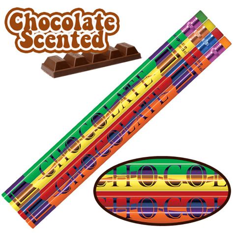 Smelly Pencils | 12 Chocolate Scented HB Pencils. Free delivery