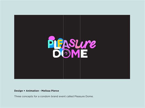 Pleasure Dome on Behance