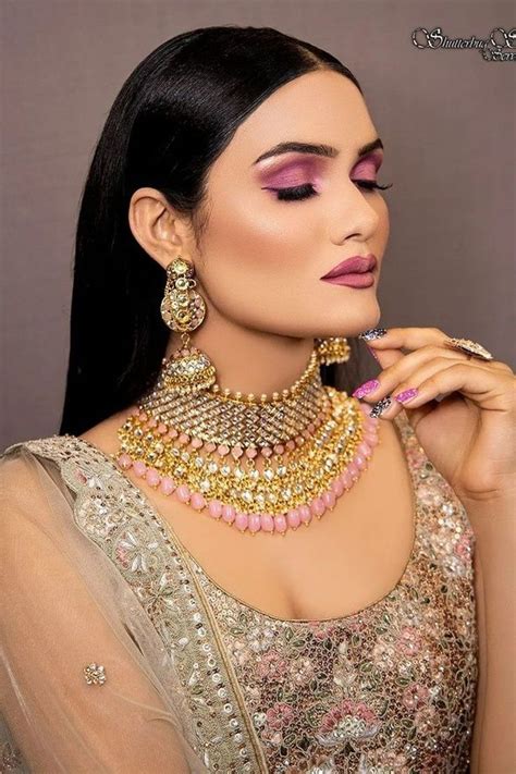 Makeup For Indian Brides Make Up For Indian Weddings Natural Pink