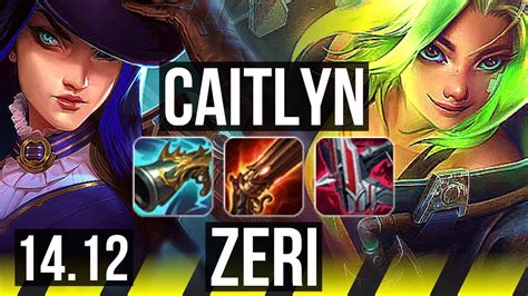 Caitlyn Thresh Vs Zeri Yuumi Adc Legendary Games